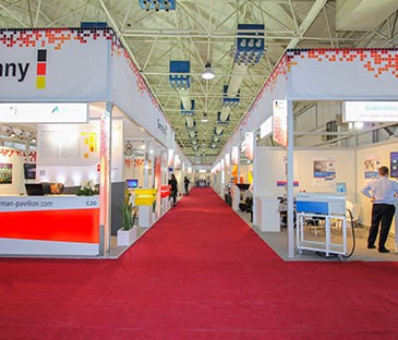 german pavilion in iranplast 