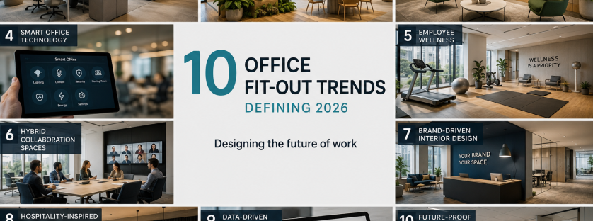 10 Office Fit-Out Trends Defining 2026